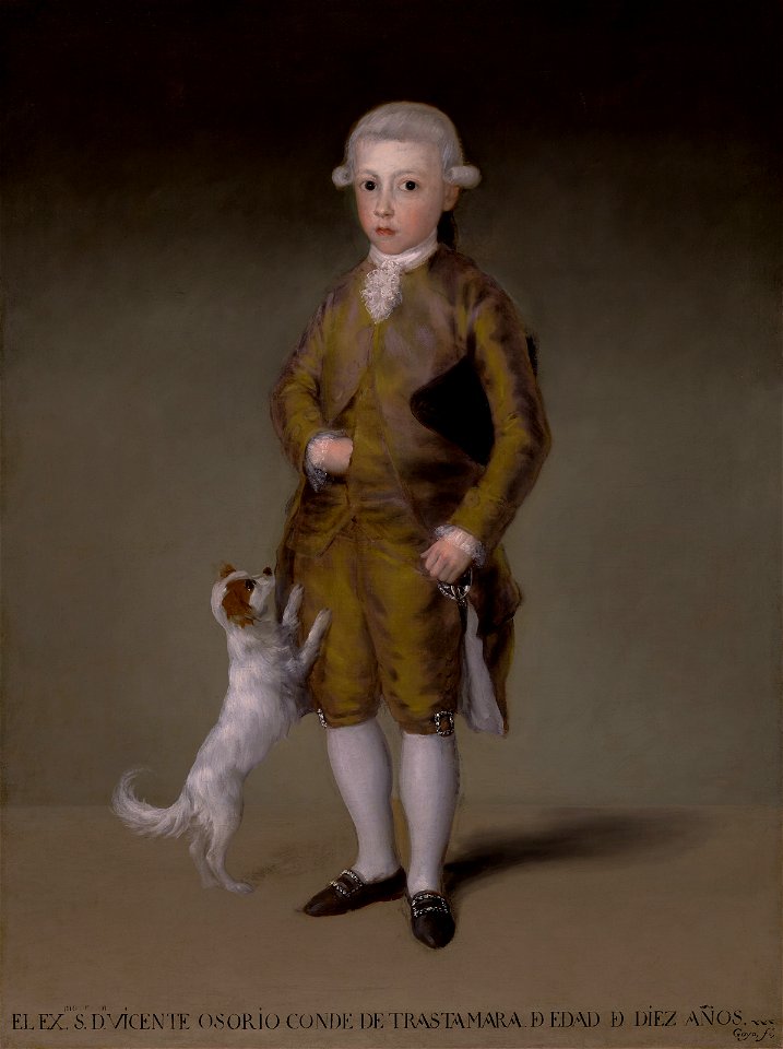 Francisco de Goya - Don Vicente Isabel Osorio de Moscoso y Álvarez de Toledo, Conde de Trastámara - 2016.78 - Museum of Fine Arts, Houston
