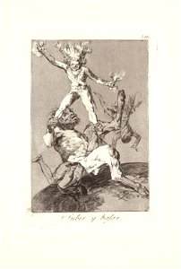 Francisco de goya y lucientes to rise and to fall plate 56 from los ca084138)