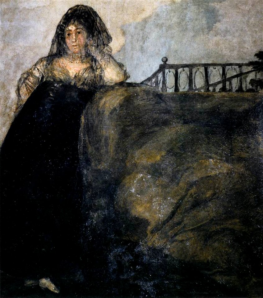 Francisco de Goya y Lucientes - Manola (La Leocadia) - WGA10107