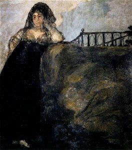 Francisco de Goya y Lucientes - Manola (La Leocadia) - WGA10107