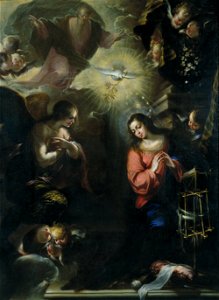 Francisco de Solís - Annunciation - Google Art Project