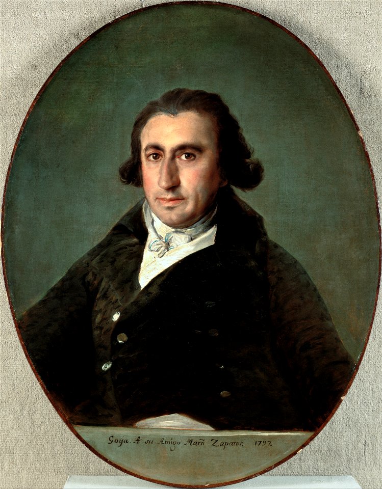 Francisco de Goya - Portrait of Martín Zapater - Google Art Project