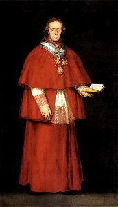 Francisco de Goya y Lucientes - Cardinal Luís María de Borbón y Vallabriga - WGA10041