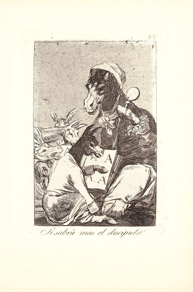 Francisco de goya y lucientes might not the pupil know more plate 37 f083526)