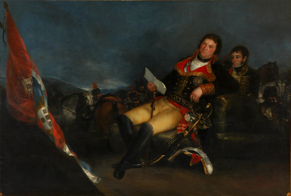 Francisco de Goya - Godoy como general - Google Art Project