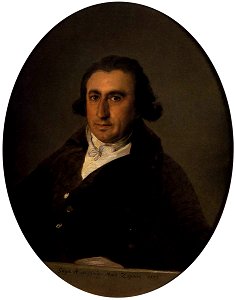 Francisco de Goya y Lucientes - Portrait of Martín Zapater - WGA10024