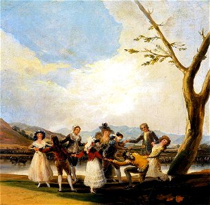 Francisco de Goya y Lucientes - Blind Man's Buff - WGA10006