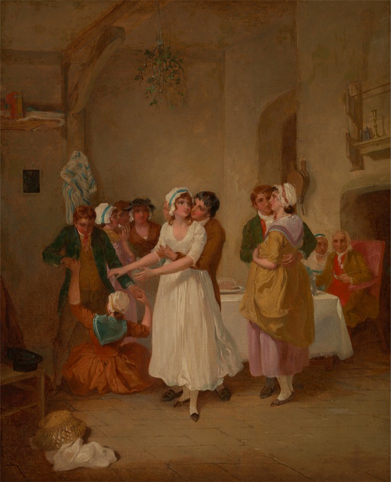 Francis Wheatley - The Mistletoe Bough - Google Art Project