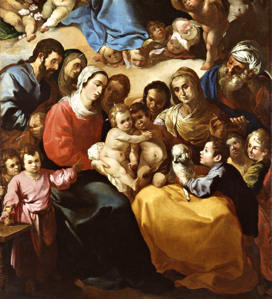 Francisco de Herrera (I) - The Holy Family - WGA11376