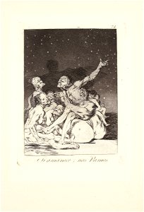 Francisco de goya y lucientes when day breaks we will be off plate 71084615)