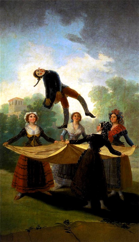 Francisco de Goya y Lucientes - The Straw Manikin - WGA10009