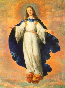 Francisco de Zurbaran Immaculate Conception 3. Free illustration for personal and commercial use.