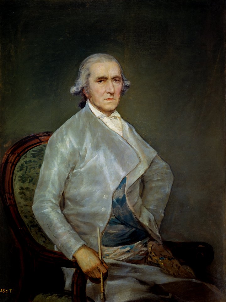 Francisco Bayeu, por Goya