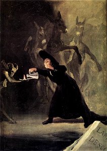Francisco de Goya y Lucientes - The Bewitched Man - WGA10039