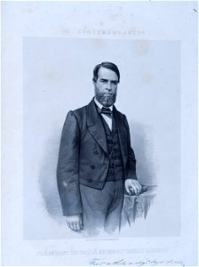Francisco de Paula de Negros. Sayão Lobato - Litografia