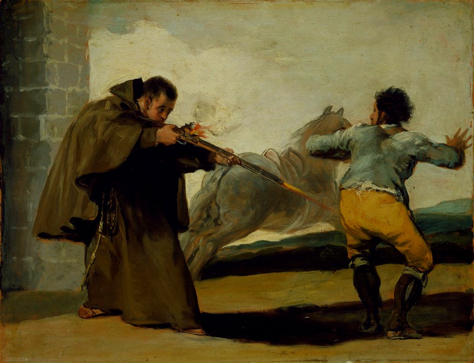 Francisco de Goya - Friar Pedro (GW 868)