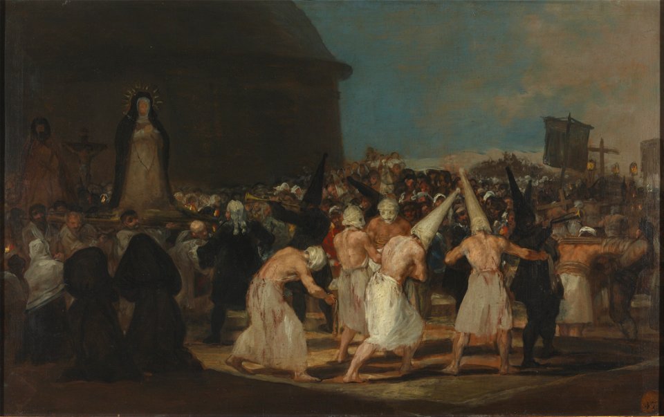 Francisco de Goya - Los disciplinantes - Google Art Project