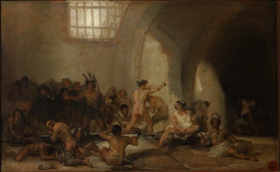 Francisco de Goya - La casa de locos - Google Art Project