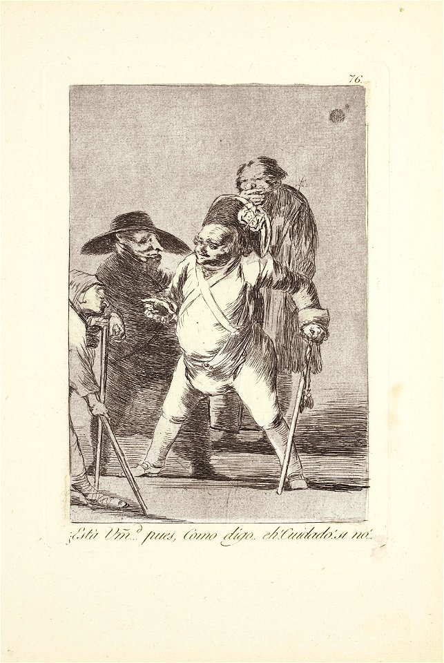 Francisco de goya y lucientes you understand well as i sayeh look out084759)