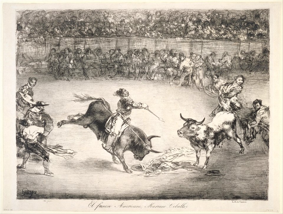 Francisco de Goya - The Renowned American Mariano Cebellos - Google Art Project