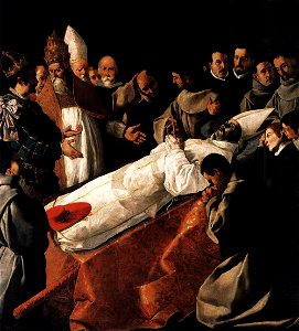 Francisco de Zurbarán - The Lying-in-State of St Bonaventura - WGA26049