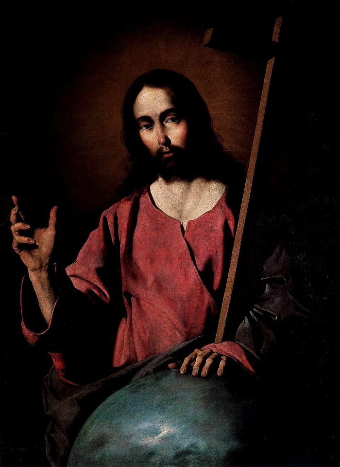 Francisco de Zurbarán - Christ Blessing - WGA26050