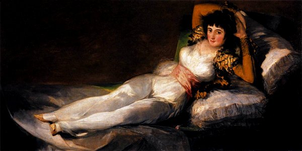 Francisco de Goya y Lucientes - The Clothed Maja (La Maja Vestida) - WGA10045