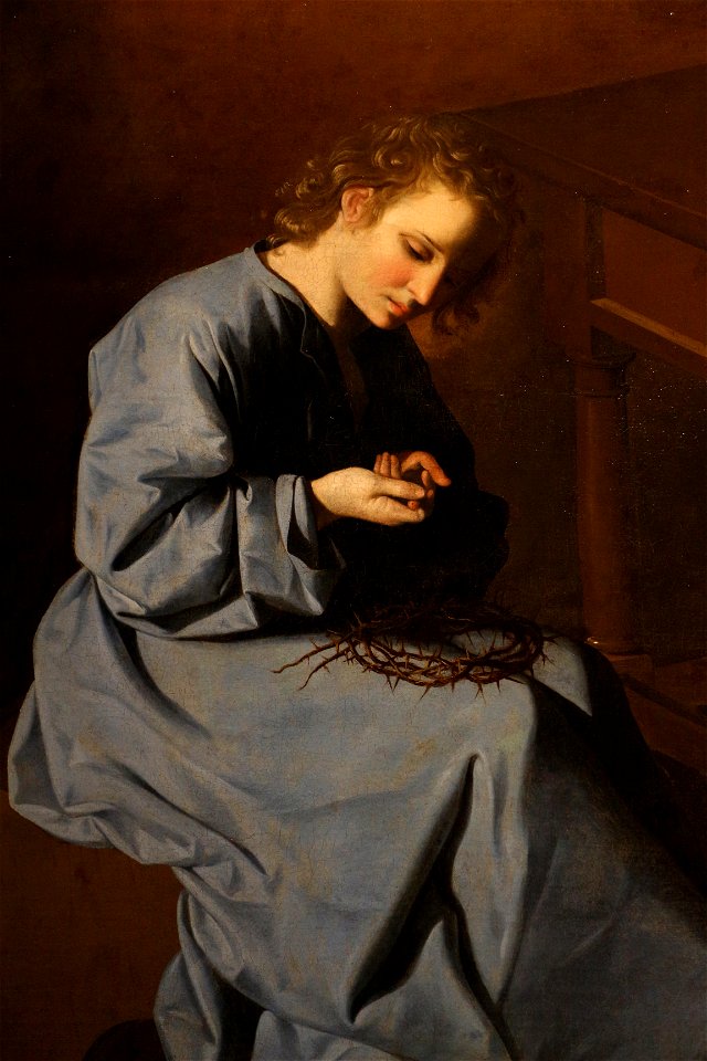 Francisco de zurbaran, cristo e la vergine nella casa di nazareth, 1640 ca. 02