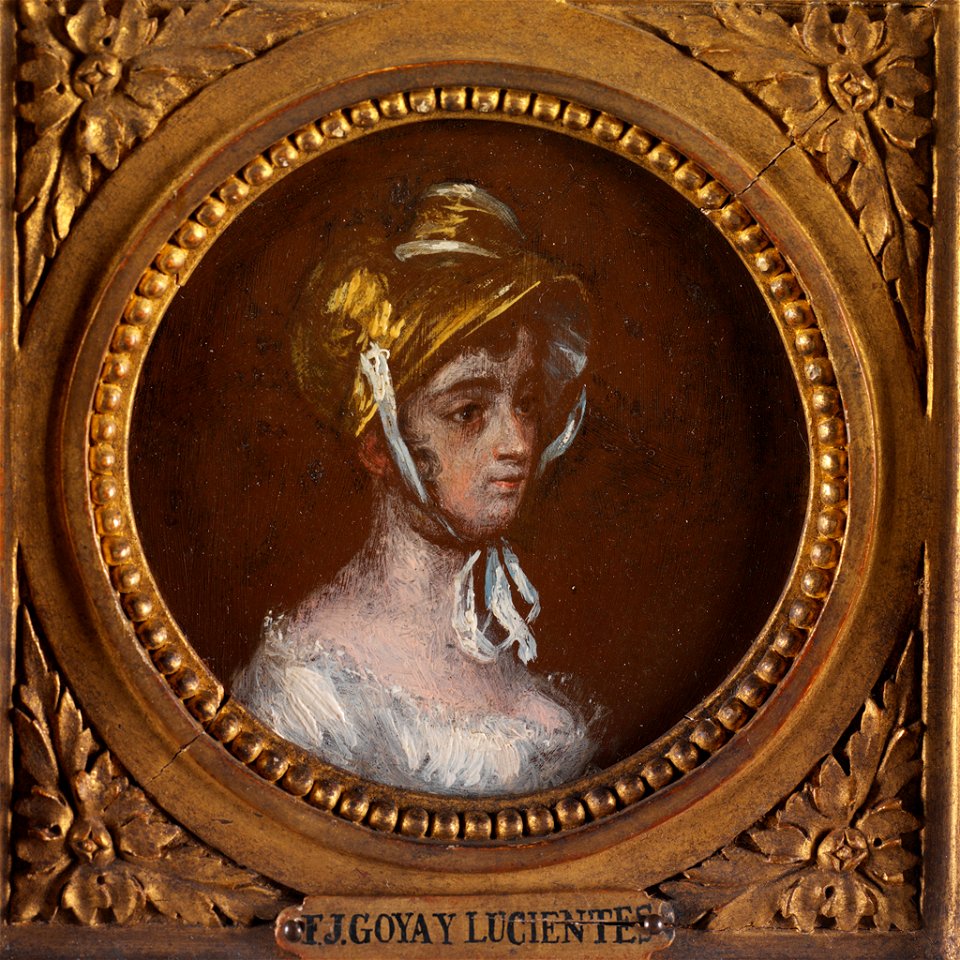 Francisco José de Goya y Lucientes - Portrait of Gerónima Goicoechea y Galarza - 34.1366 - Rhode Island School of Design Museum