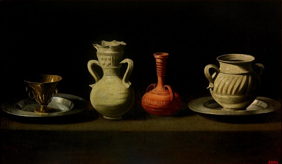 Francisco de Zurbarán - Still Life with Four Vessels - Google Art Project