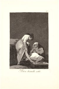 Francisco de goya y lucientes it is nicely stretched plate 17 from los082851)