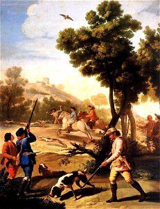 Francisco de Goya y Lucientes - The Quail Shoot - WGA9983