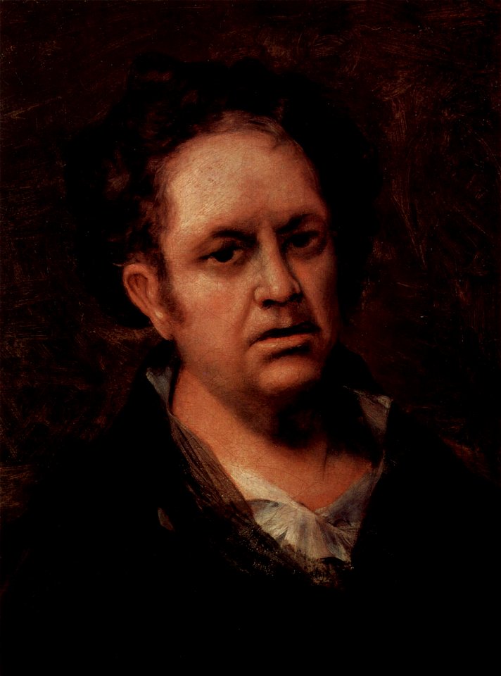 Francisco de Goya y Lucientes Self-portrait