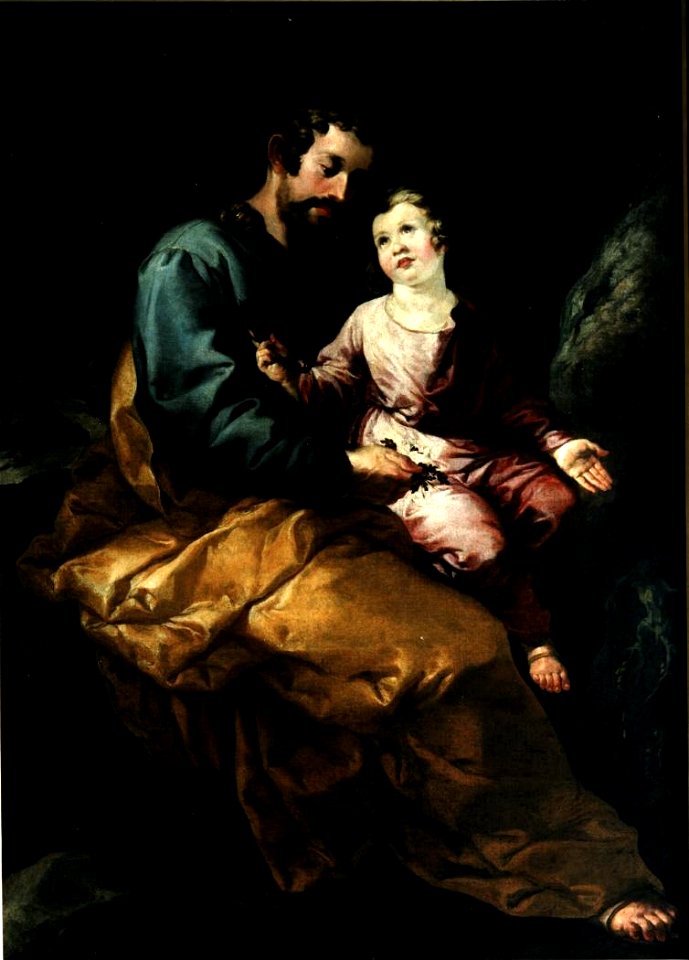 Francisco de Herrera the Elder St Joseph And The Child