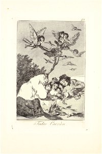 Francisco de goya y lucientes all will fall plate 19 from los capricho082930)