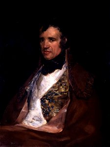 Francisco de Goya y Lucientes - Portrait of Pedro Mocarte - A1890 - Hispanic Society of America