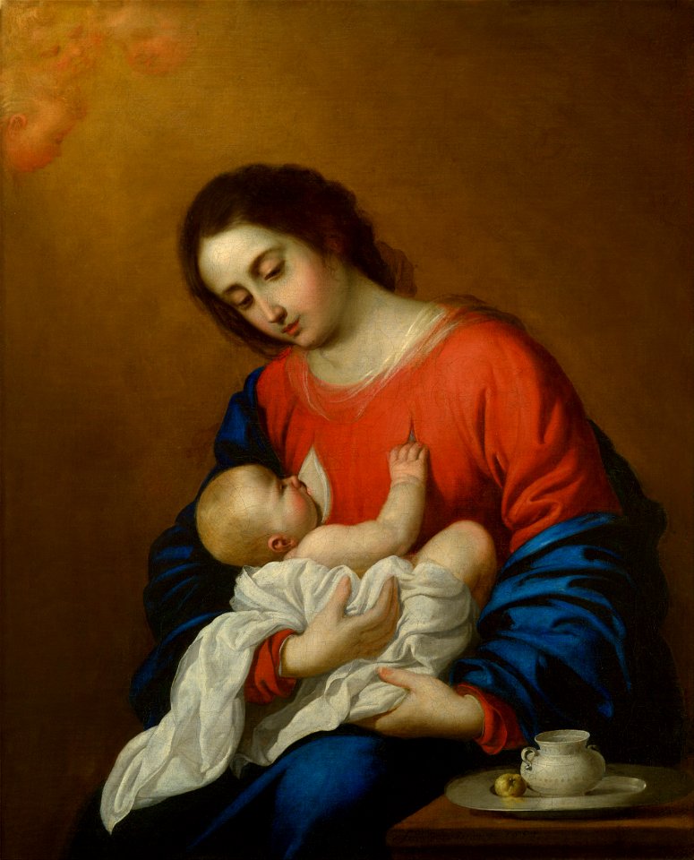 Francisco de Zurbaran - Madonna and Child - Google Art Project