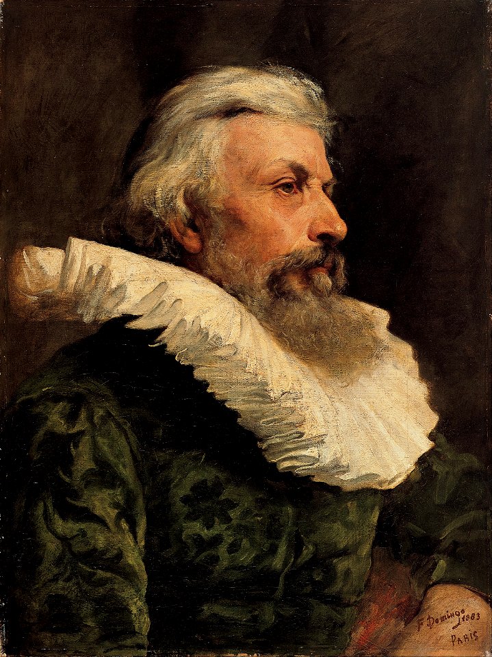 Francisco Domingo Marqués - Head of a Gentleman - Google Art Project