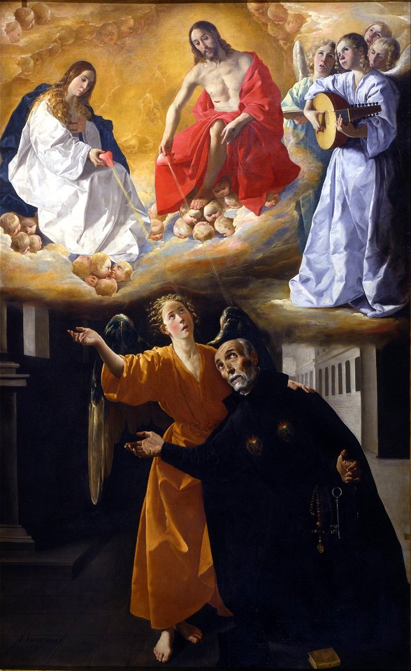 Francisco de Zurbarán - Visión del Beato Alonso Rodríguez - Google Art Project