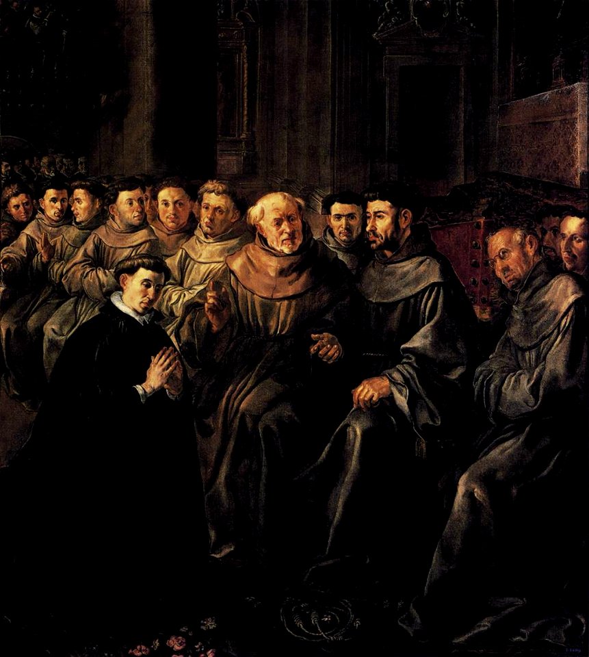 Francisco de Herrera (I) - St Bonaventure Enters the Franciscan Order - WGA11374