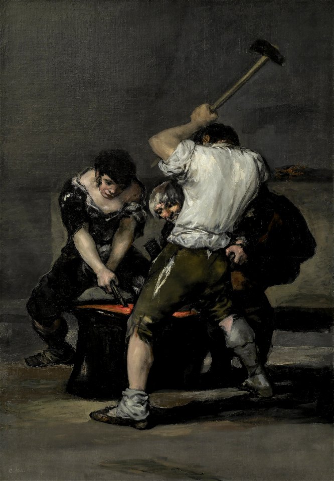 Francisco Goya y Lucientes, de - La fragua - Google Art Project