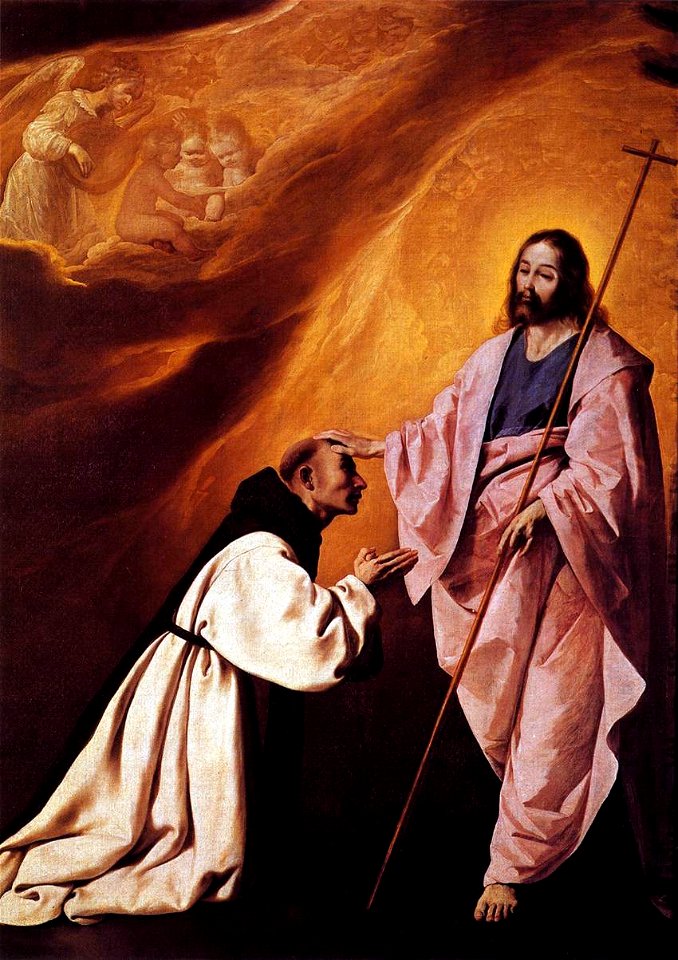 Francisco de Zurbarán - Vision of Brother Andrés Salmerón - WGA26065