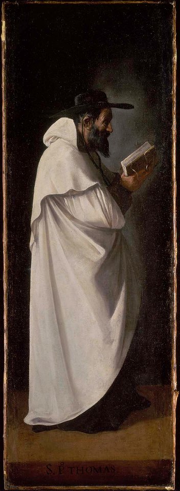 Francisco de Zurbarán - Saint Peter Thomas - 23.554 - Museum of Fine Arts