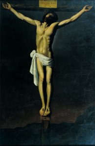 Francisco de Zurbarán - Christ Crucified - Google Art Project. Free illustration for personal and commercial use.