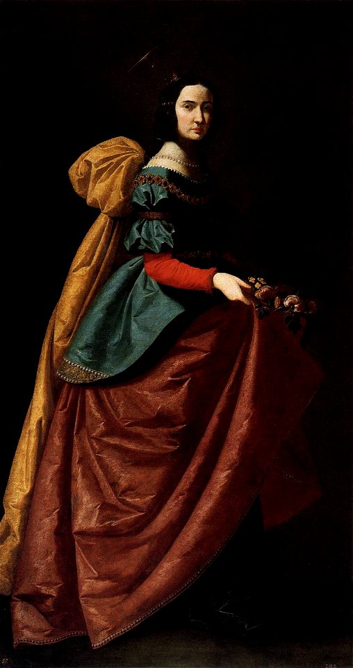 Francisco de Zurbarán - St Elizabeth of Portugal - WGA26066