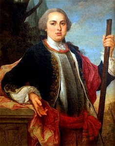 Francisco vieira de matos detto vieira lusitano, ritratto di cavaliere, 1750 ca (cropped)