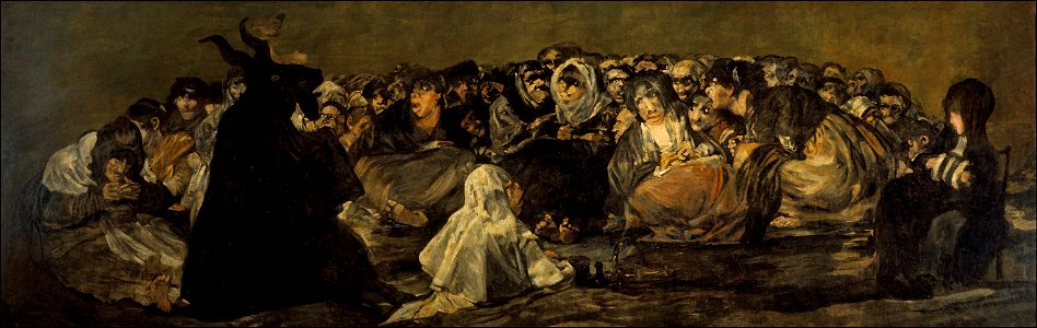 Francisco de Goya y Lucientes - Witches' Sabbath (The Great He-Goat)