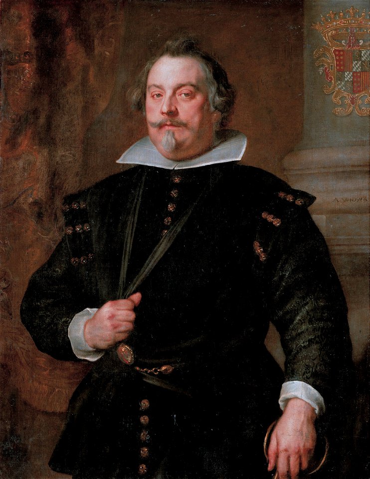 Francisco de Moncada, Marqués de Aytona, by Anthonis van Dyck