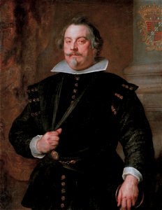 Francisco de Moncada, Marqués de Aytona, by Anthonis van Dyck. Free illustration for personal and commercial use.