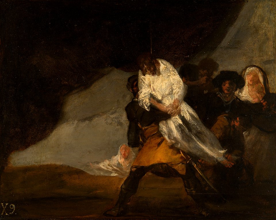 Francisco José de Goya y Lucientes - The Hanged Monk - 1936.225 - Art Institute of Chicago